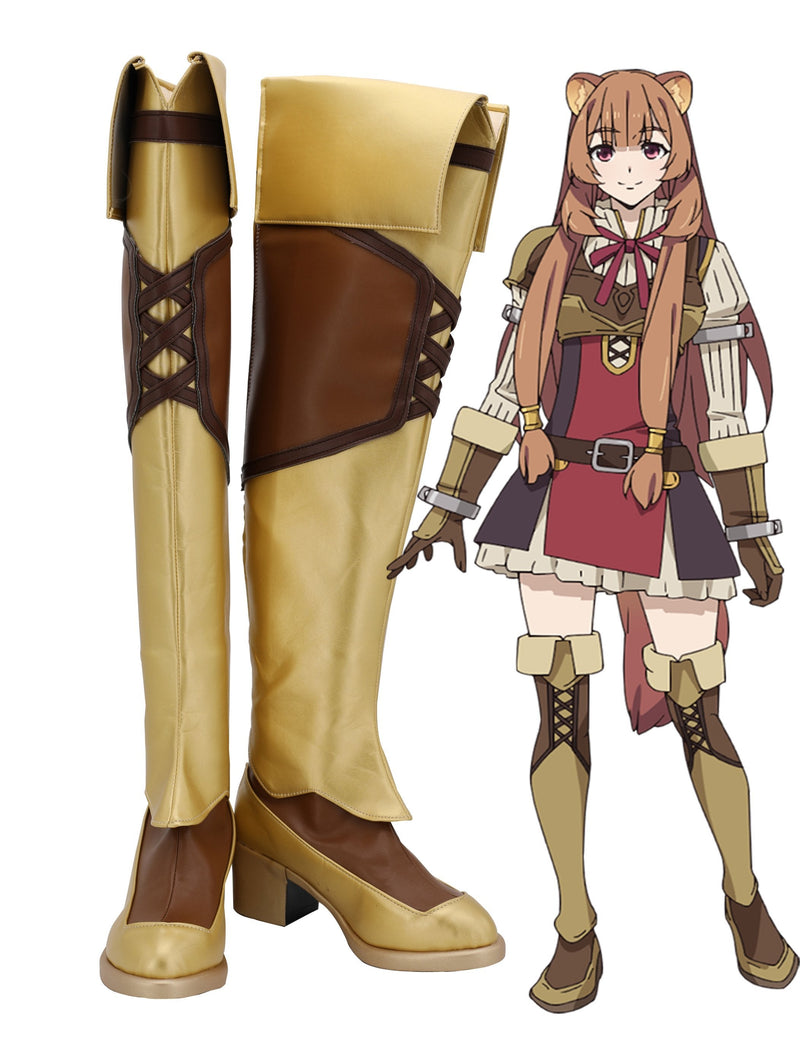 VeeGet The Rising of the Shield Hero Raphtalia Cospaly Shoes