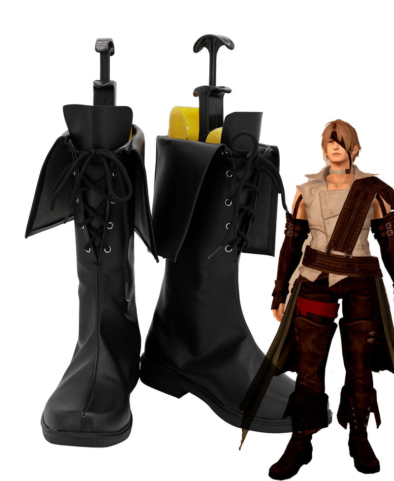 VeeGet VeeGet Final Fantasy XIV Thancred Cosplay Shoes