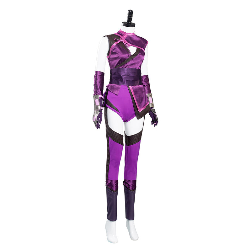 SeeCosplay Mortal Kombat 11-Mileena Halloween Carnival Suit Costume