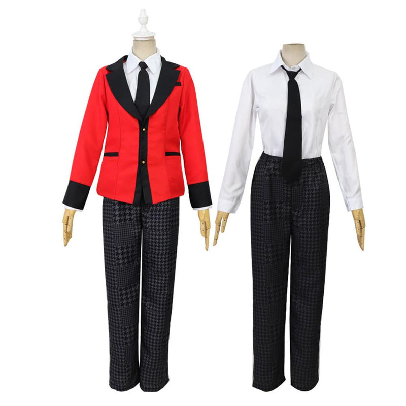 VeeGet Kakegurui Ryouta Suzui Men School Uniform Outfits Halloween Carnival Suit Cosplay Costume