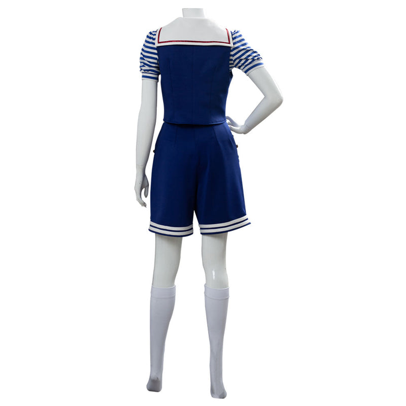 VeeGet VeeGet Stranger Things 3 Scoops Ahoy Robin Cosplay Costume Adult