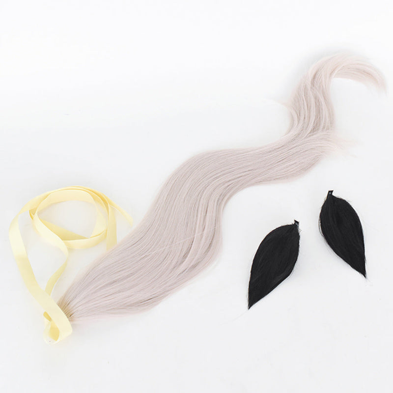 VeeGet VeeGet Pretty Derby Curren Chan Wig Synthetic HairCarnival Halloween Party Cosplay Wig