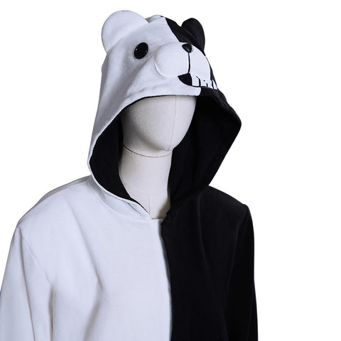 VeeGet VeeGet Anime Danganronpa Monokuma and Monomi Pajamas Sleepwear Halloween Carnival Cosplay Costume