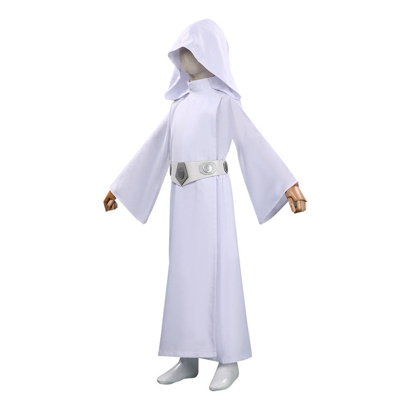 VeeGet VeeGet Star Wars Leia Princess Kids Children Halloween Carnival Suit Cosplay Costume