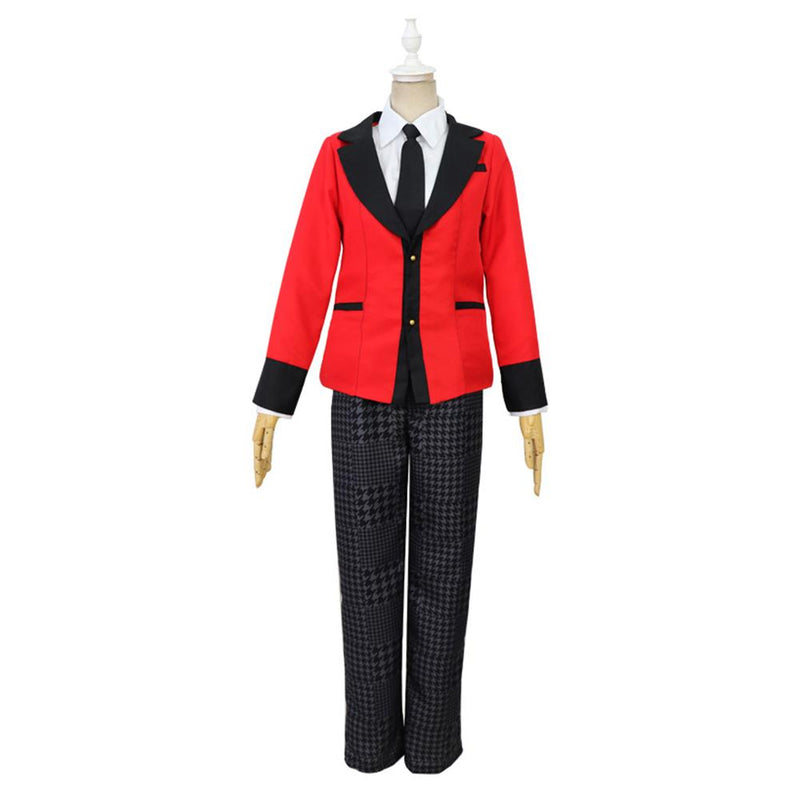 VeeGet Kakegurui Ryouta Suzui Men School Uniform Outfits Halloween Carnival Suit Cosplay Costume