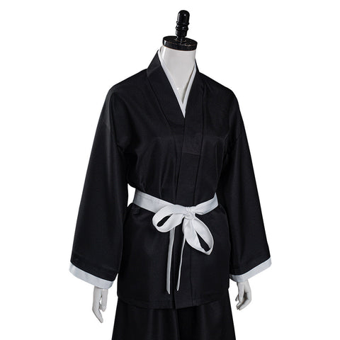 VeeGet Anime Bleach Kuchiki Rukia Japanese Kimono Outfits Halloween Carnival Suit Cosplay Costume