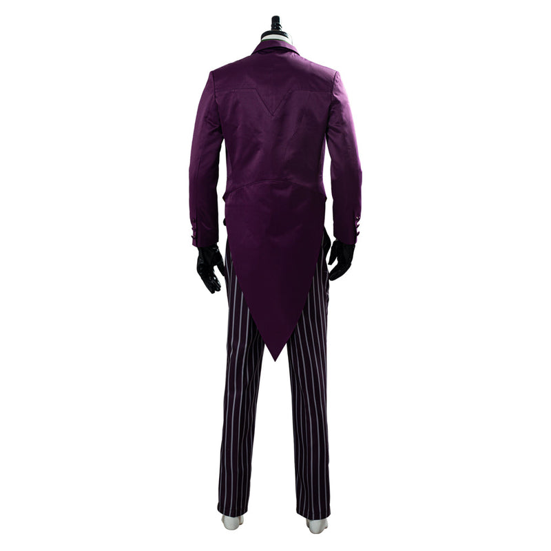 SeeCospaly Mortal Kombat 11 The Joker Coat Pants Costume for Halloween Carnival Suit Cosplay Costume