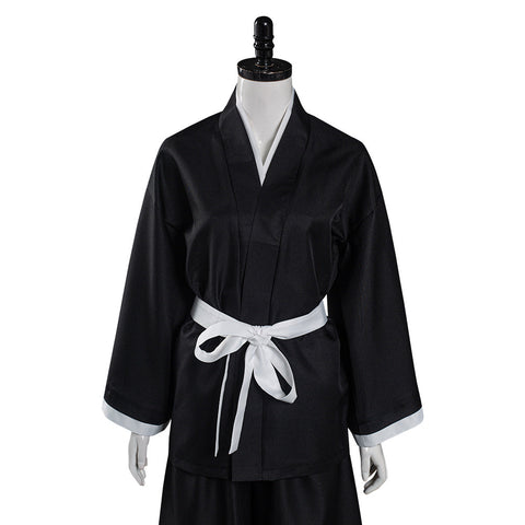 VeeGet Anime Bleach Kuchiki Rukia Japanese Kimono Outfits Halloween Carnival Suit Cosplay Costume