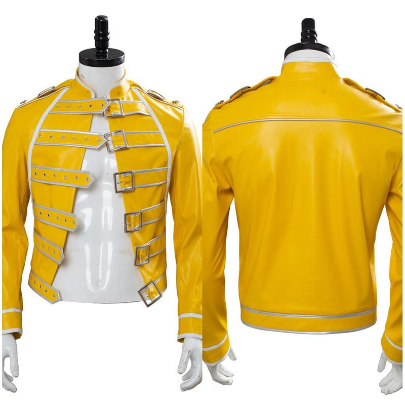 VeeGet VeeGet Queen Freddie Mercury Comic-con Party Cosplay Costume Coat