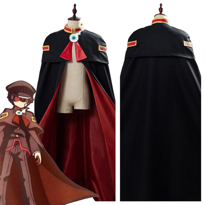 VeeGet Hanako-kun Cloak Toilet-Bound Hanako-kun Cape Robe Cosplay Costume