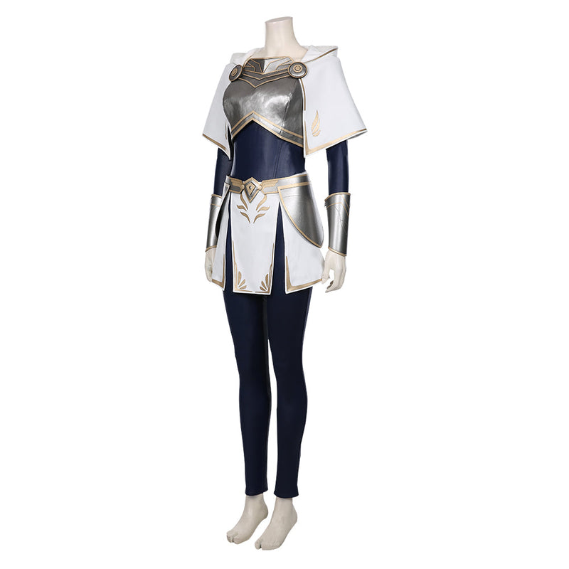 VeeGet VeeGet Game LOL League of Legends Luxanna Crownguard Halloween Carnival Suit Cosplay Costume