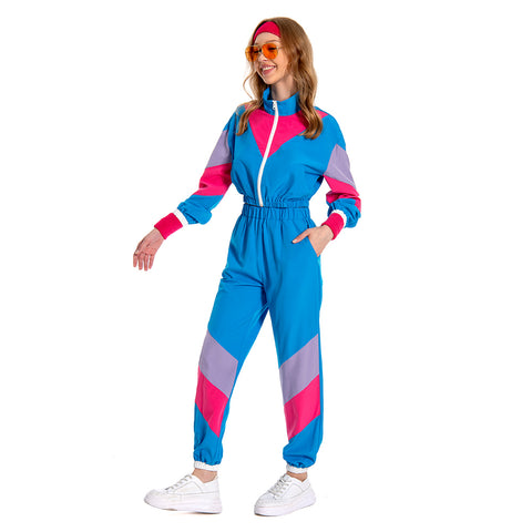 80s Workout Costume Cosplay Costume Outfits Halloween Carnival Suit Costume Outfit Set for Adult Halloween Cosplay