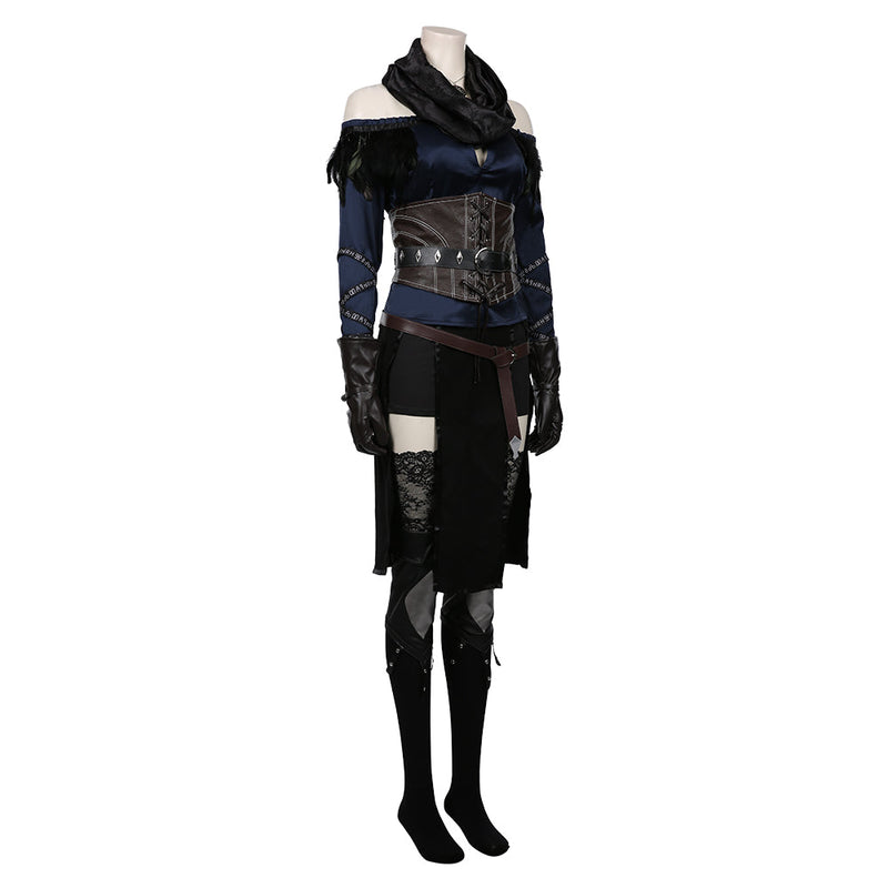 SeeCosplay The Witcher 3: Wild Hunt Yennefer Top Skirt Outfits Costume for Halloween Carnival Suit Cosplay Costume