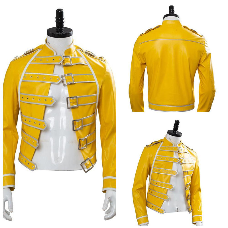 VeeGet VeeGet Queen Freddie Mercury Comic-con Party Cosplay Costume Coat