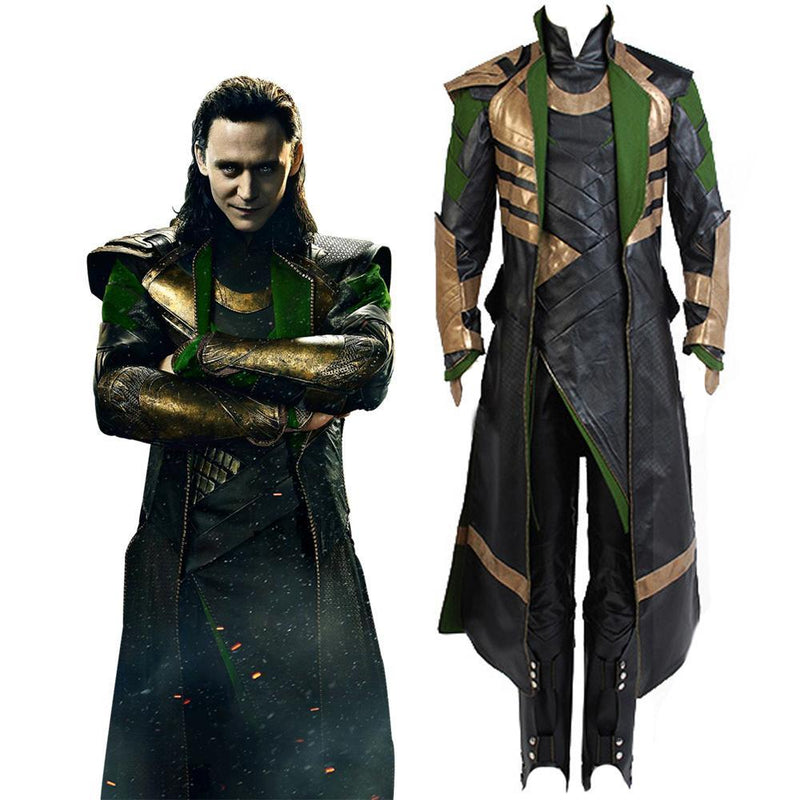 VeeGet VeeGet Thor The Dark World Loki Whole Set Cosplay Costume