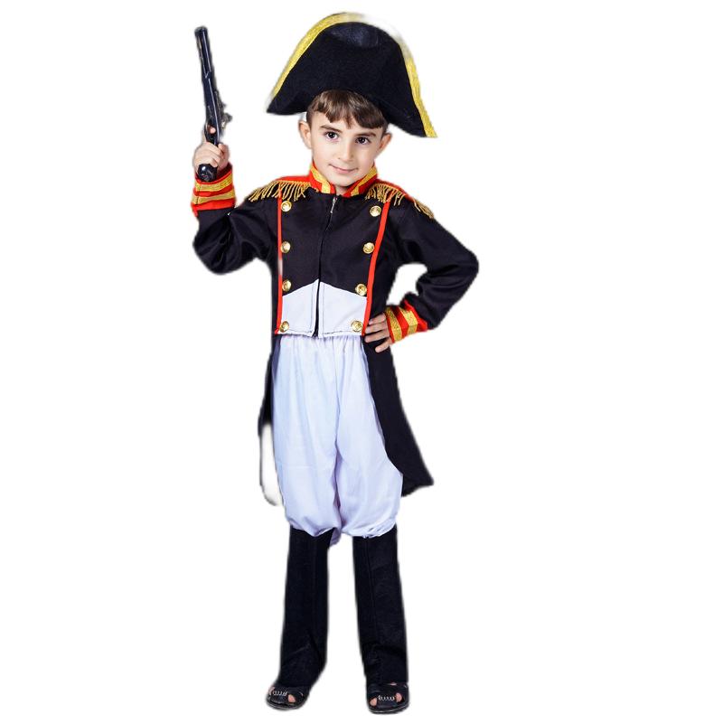 VeeGet Napoleon 2023 Kids Boys Cosplay Costume Carnival Halloween Suit BoysKidsCostume