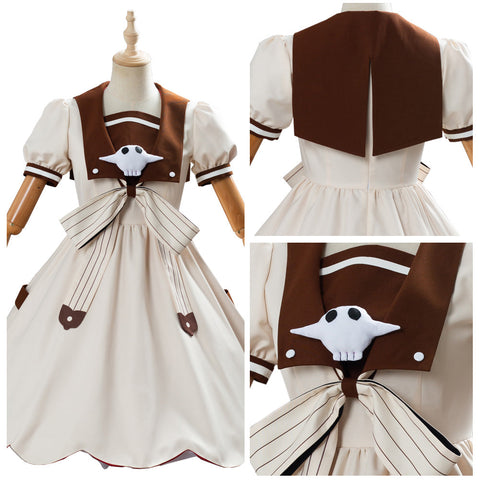 VeeGet VeeGet Toilet-bound Hanako-kun Yahiro Nene Dress Halloween Carnival Suit Cosplay Costume