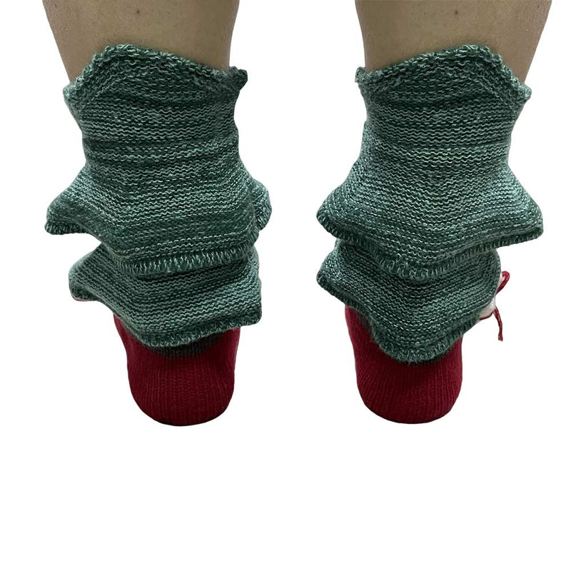 Adult Unisex Christmas Knitted Floor socks Xmas Halloween Costume Accessories  Gifts