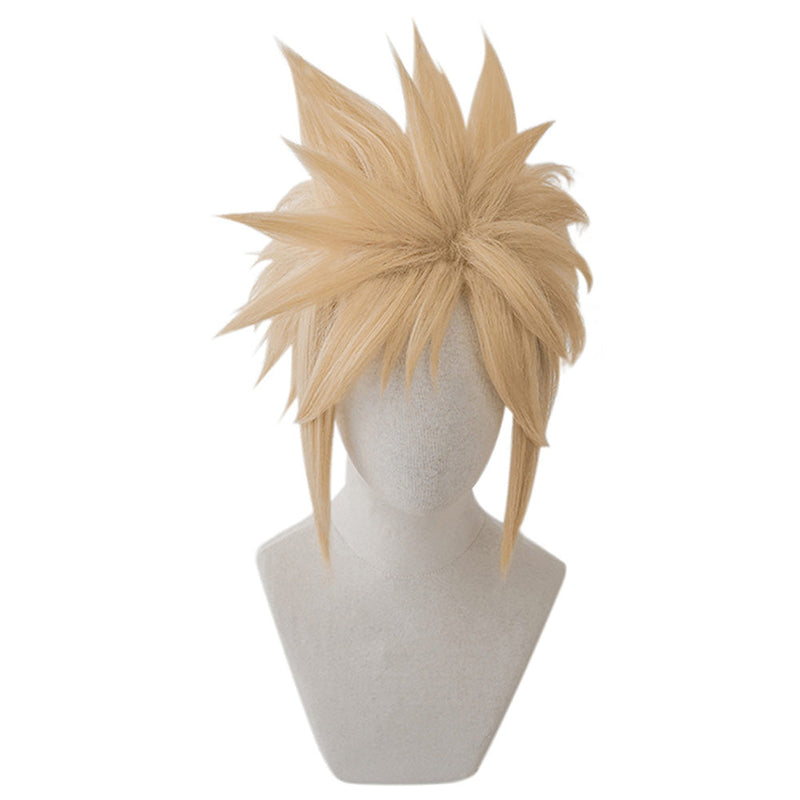 VeeGet VeeGet Final Fantasy Cloud Strife Wig Synthetic HairCarnival Halloween Party Cosplay Wig