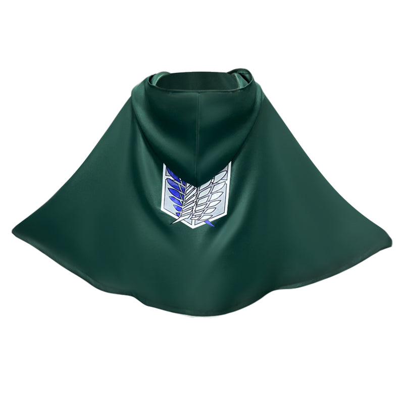 Anime Attack on Titan Coplay Scout Regiment Wings Of Liberty Green Cloak Clothing Costumes Accessory