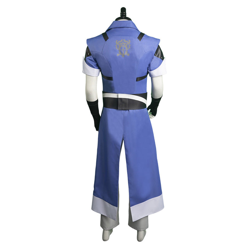 Anime Castlevania: Nocturne Richter Belmont Blue Outfits Party Carnival Halloween Cosplay Costume