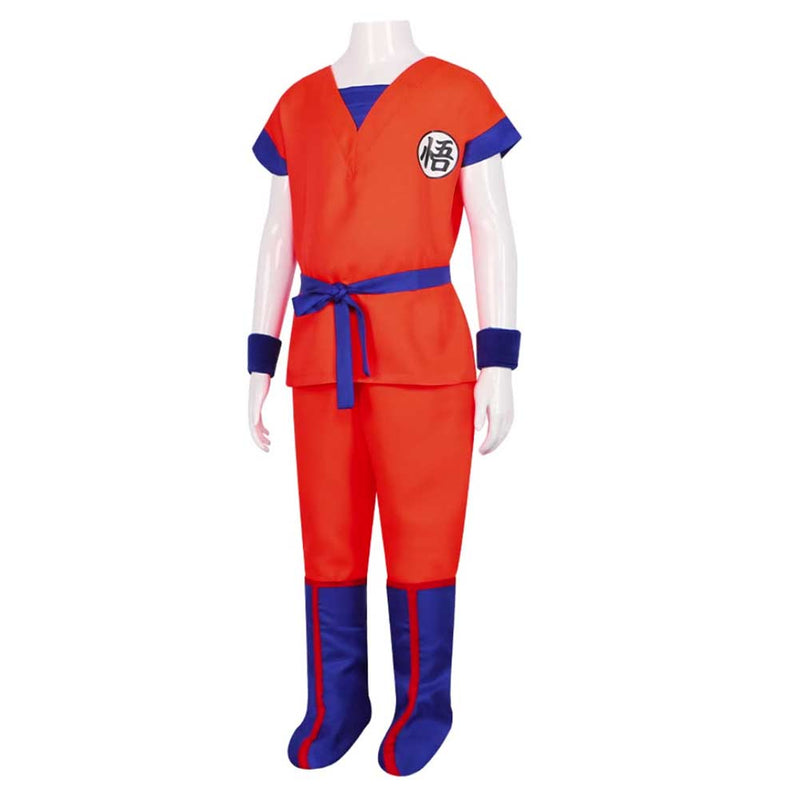 Anime Dragon Ball Son Goku Kids Children Outfits Party Carnival Halloween Cosplay Costume