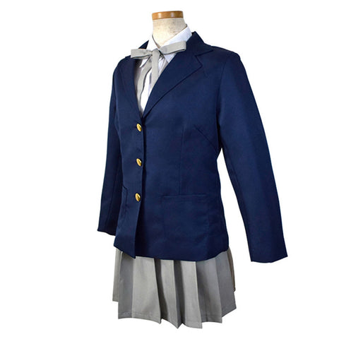 Anime K-ON Akiyama Mio Women Skirt Outfits Party Carnival Halloween Cosplay Costume