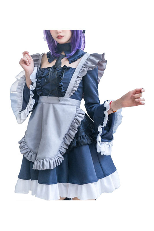 VeeGet Anime My Dress-Up Darling Kitagawa Marin Female Lolita Dress Wings Wigs Fantasia Halloween Suits