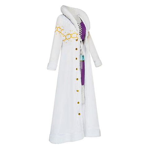 Anime One Piece Nico·Robin Miss Allsunday Women Coat Outfits Party Carnival Halloween Cosplay Costume