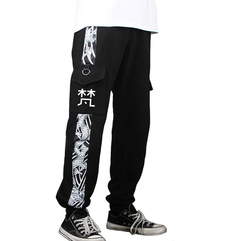 AnimeTokyo Revengers Takeomi Akashi Cosplay Pants Women Men 3D Print Pocket Cargo Casual Loose Trousers