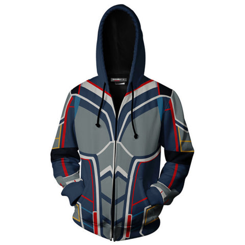 Ant-Man and the Wasp: Quantumania Cosplay Hoodie 3D Printed Hooded Sweatshirt Men Women Casual Streetwear Pullover