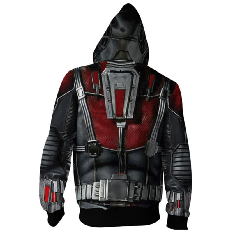 Ant-Man and the Wasp: Quantumania Cosplay Hoodie 3D Printed Hooded Sweatshirt Men Women Casual Streetwear Pullover