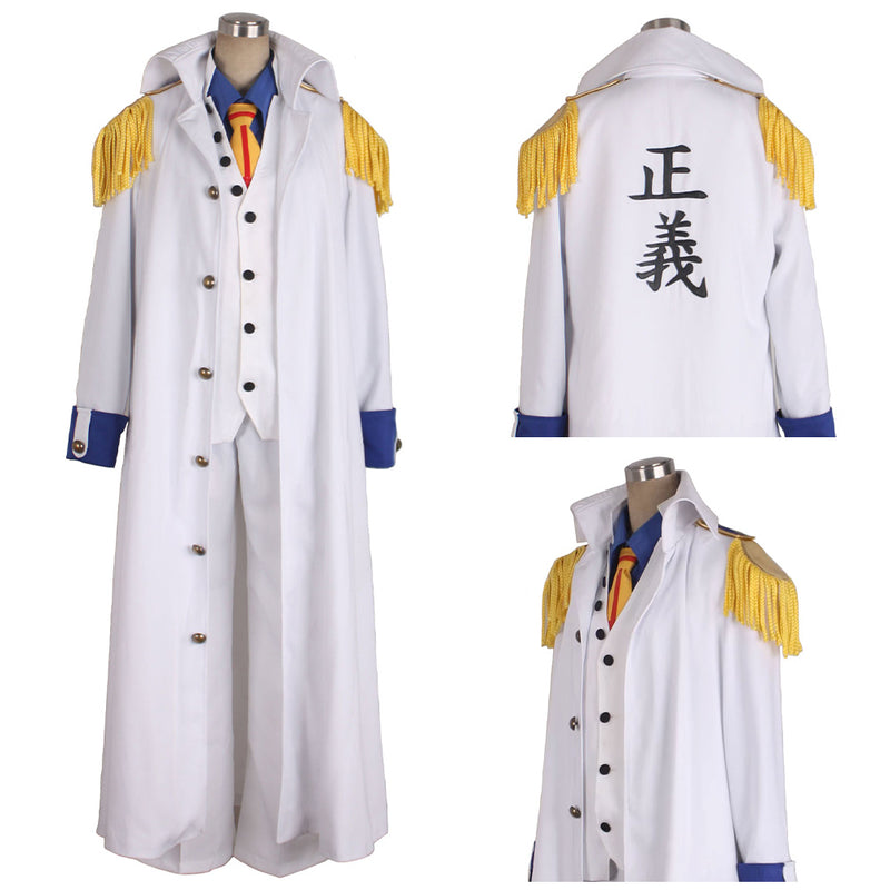 One Piece Kuzan/Aokiji Cosplay Costume Outfits Halloween Carnival Party Disguise Suits