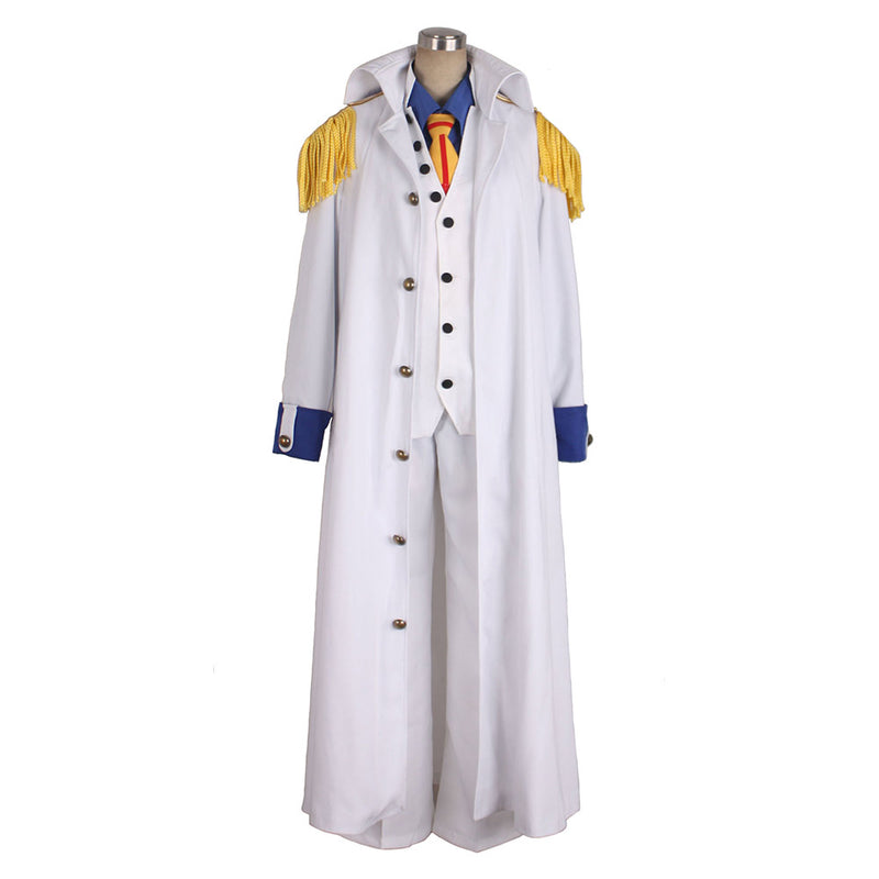 One Piece Kuzan/Aokiji Cosplay Costume Outfits Halloween Carnival Party Disguise Suits