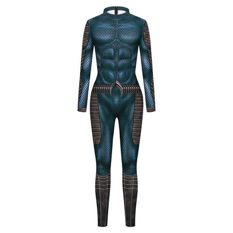 Aquaman Cosplay Costume Outfits Jumpsuit Halloween Carnival Party Suit