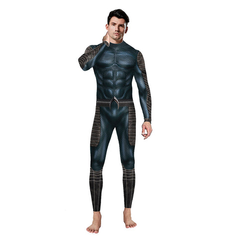 Aquaman Cosplay Costume Outfits Jumpsuit Halloween Carnival Party Suit