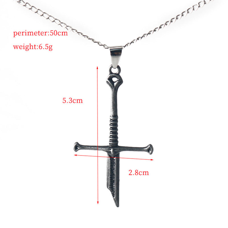 Aragorn Cosplay Necklace Halloween Carnival Costume Accessories