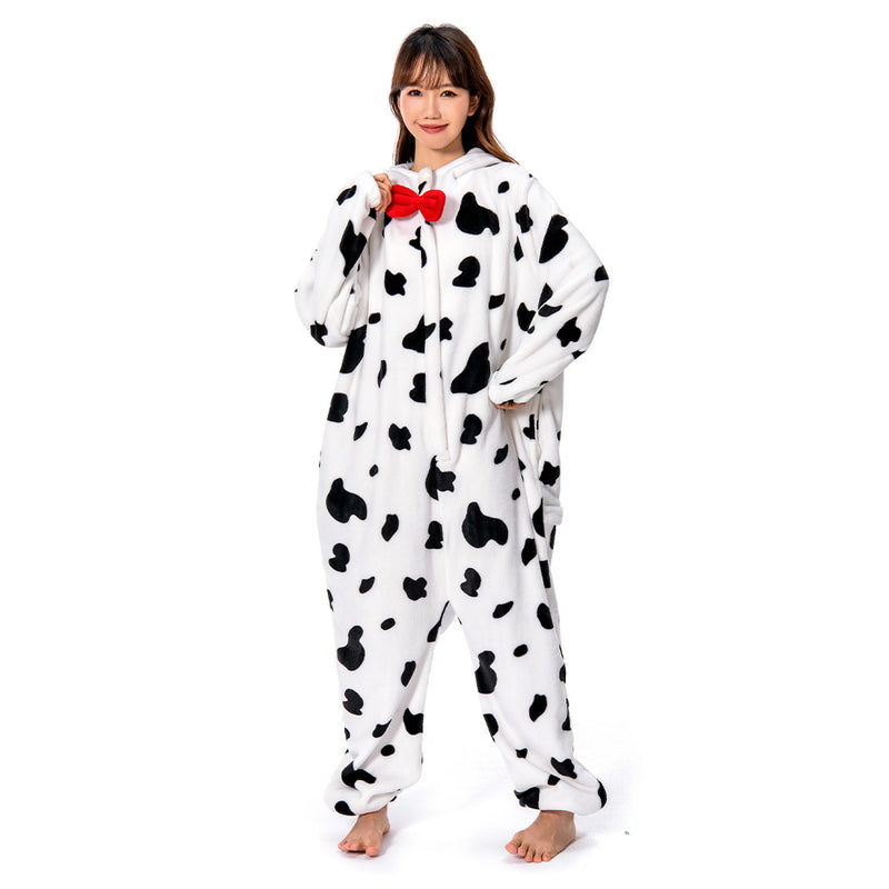 Autumn and winter Spot Dog  Cosplay Costume Pajamas Outfits Halloween Carnival Party Suit