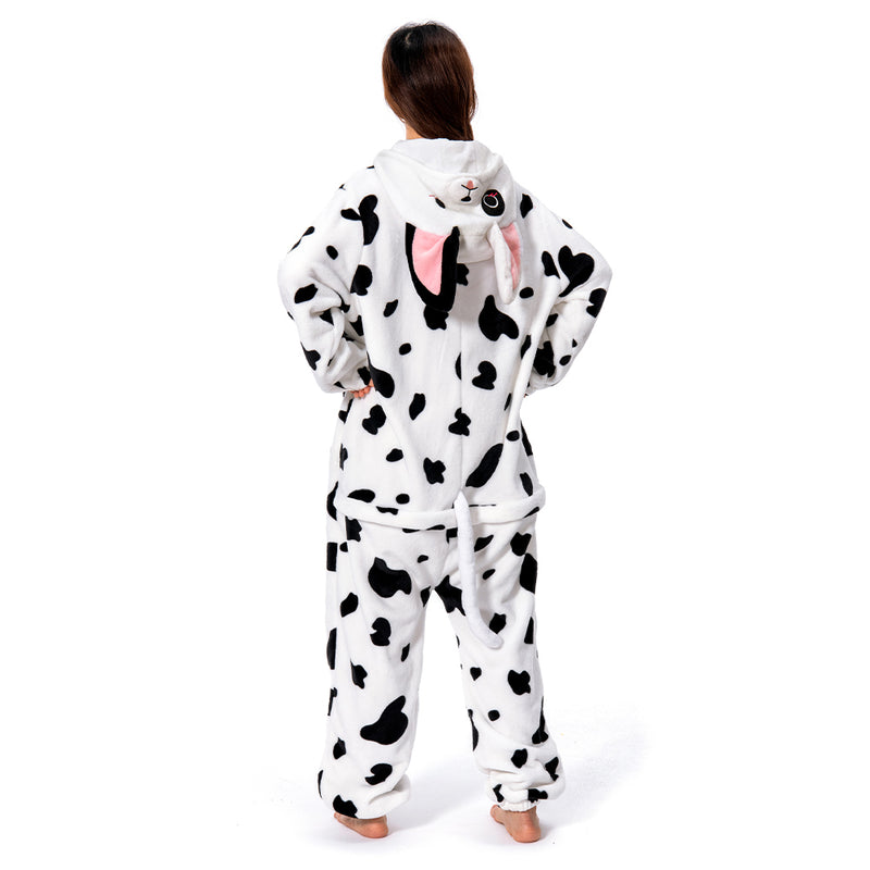 Autumn and winter Spot Dog  Cosplay Costume Pajamas Outfits Halloween Carnival Party Suit