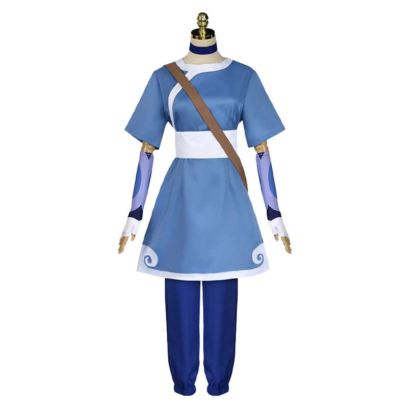 Avatar - Katara Cosplay Costume Outfits Halloween Carnival Suit