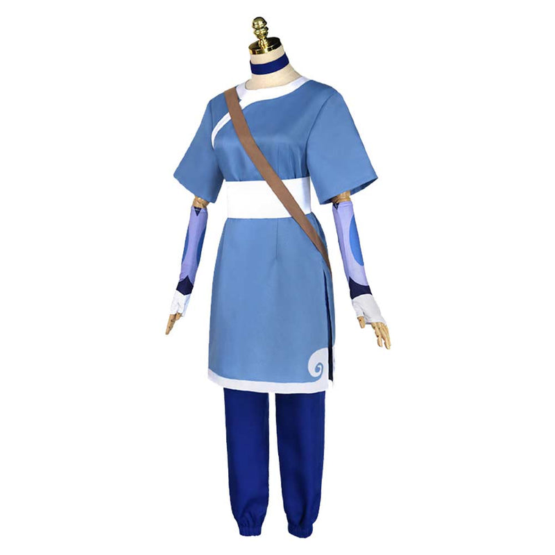 Avatar - Katara Cosplay Costume Outfits Halloween Carnival Suit