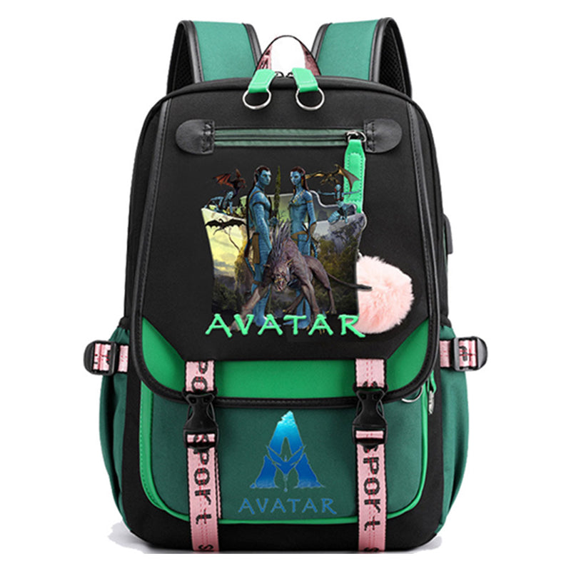 Avatar Cosplay Crossing Backpack Anime 3D Print School Bag School Bag Rucksack for Men Women