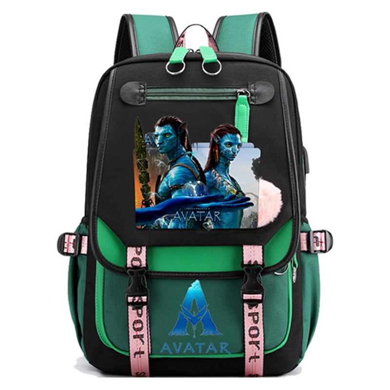 Avatar Cosplay Crossing Backpack Anime 3D Print School Bag School Bag Rucksack for Men Women