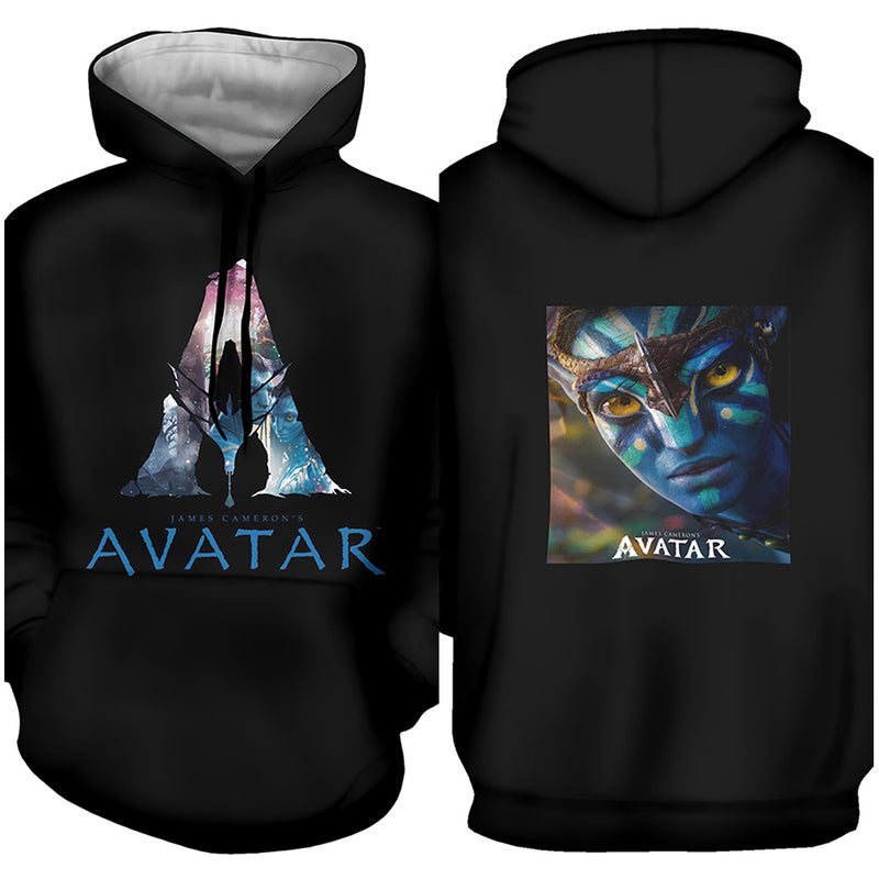 Avatar Jake Sully Neytiri Cosplay Hoodie 3D Printed Hooded Sweatshirt Men Women Casual Streetwear Pullover