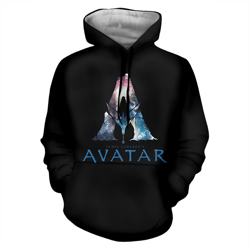 Avatar Jake Sully Neytiri Cosplay Hoodie 3D Printed Hooded Sweatshirt Men Women Casual Streetwear Pullover