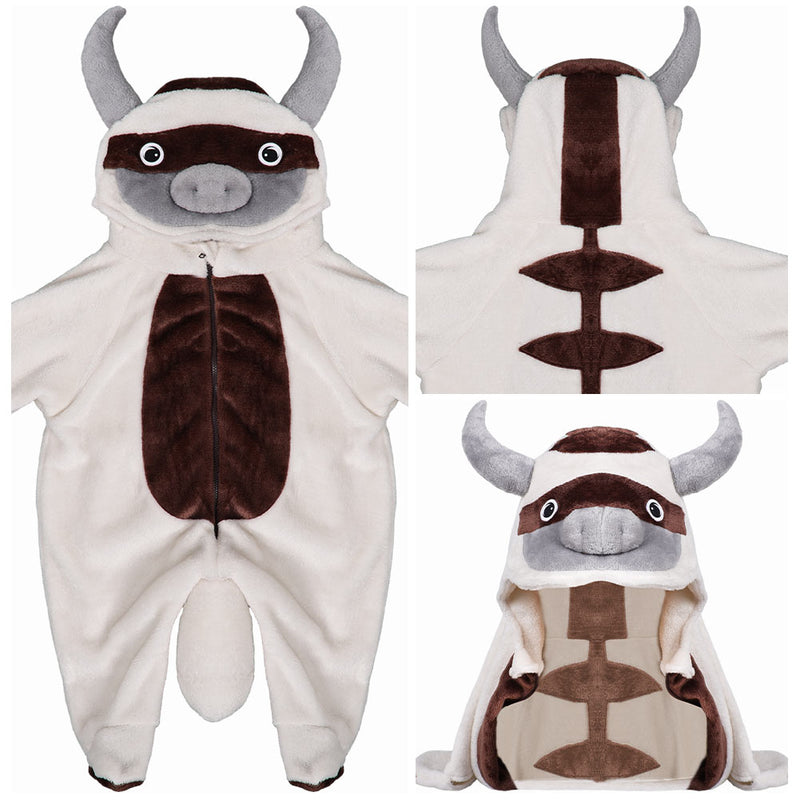 Avatar: The Last Airbender Cosplay Costume Outfits Halloween Carnival Suit Baby climbing suit Flying Bull Appa