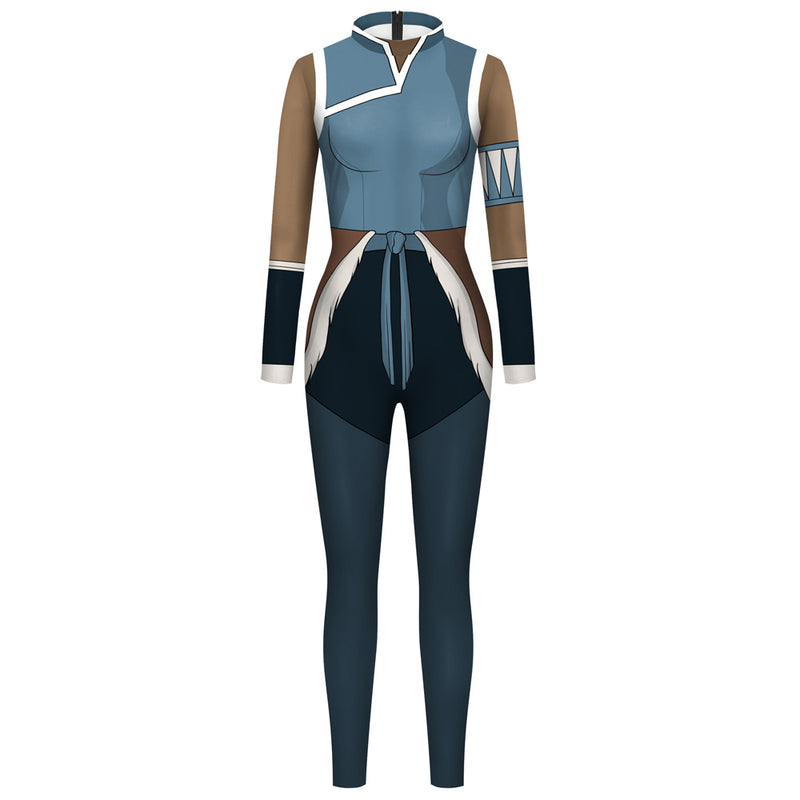 Avatar：The Legend of Korra Cosplay Costume Jumpsuit Outfits Halloween Carnival Party Suit