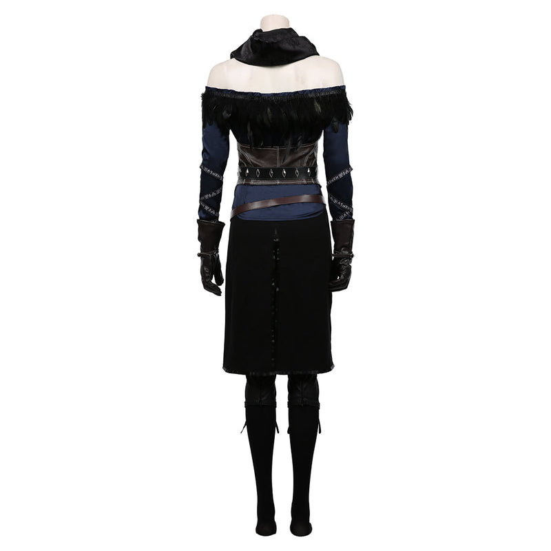 SeeCosplay The Witcher 3: Wild Hunt Yennefer Top Skirt Outfits Costume for Halloween Carnival Suit Cosplay Costume