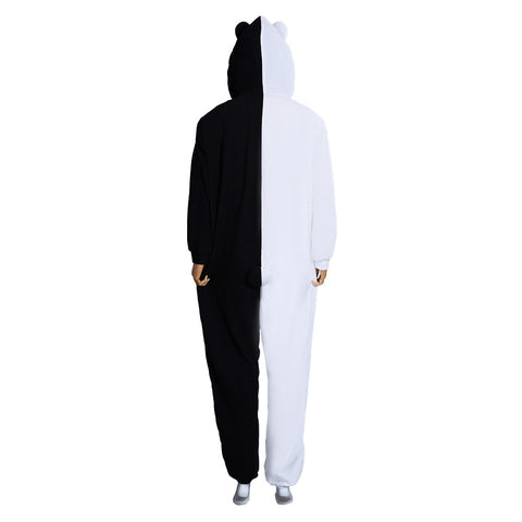 VeeGet VeeGet Anime Danganronpa Monokuma and Monomi Pajamas Sleepwear Halloween Carnival Cosplay Costume