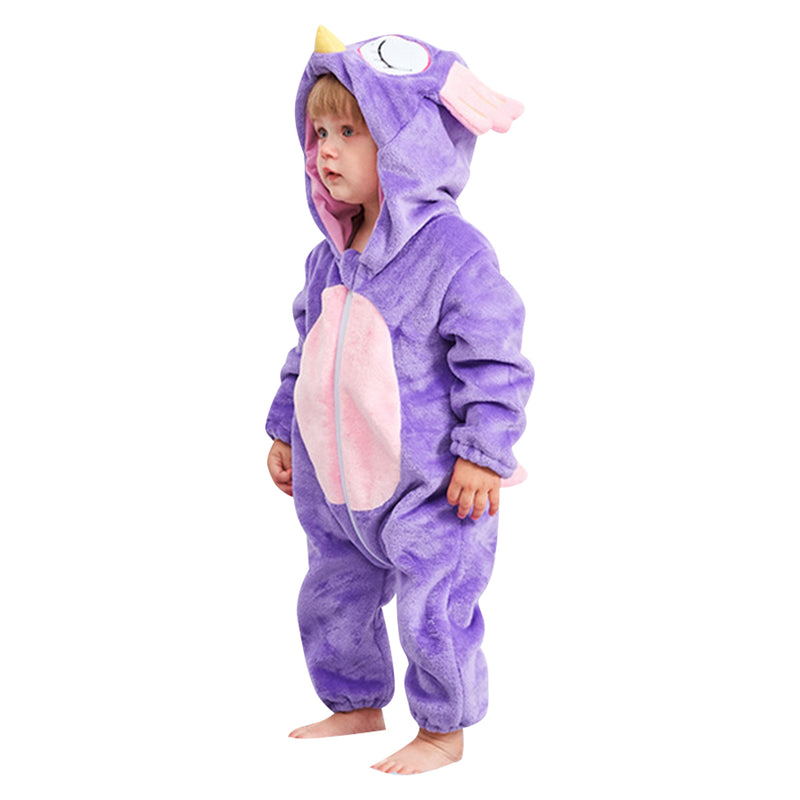 Baby Jumpsuit Flannel Cosplay Costume Outfits Halloween Carnival Party Suit